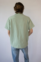 Textured Heavyweight Button Up Shirt