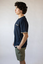 Textured Trim T-Shirt
