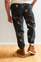 Textured Woodland Camo Pants