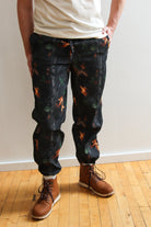 Textured Woodland Camo Pants