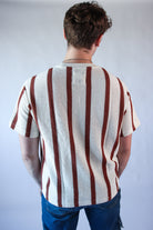 Thick Striped Crochet Tee
