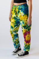 Tie Dye Mushroom Cargo Pants