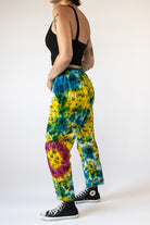Tie Dye Mushroom Cargo Pants