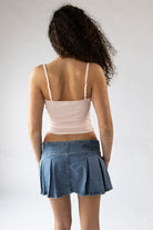 Tropical Flower Mesh Cami