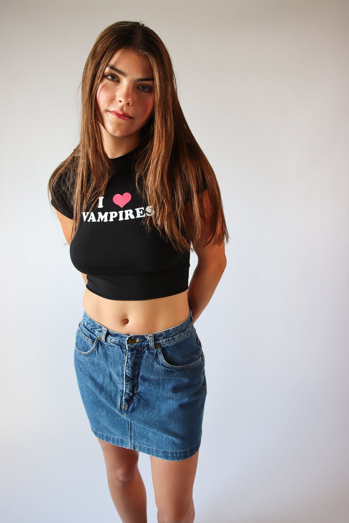 I Heart Vampires Baby Tee