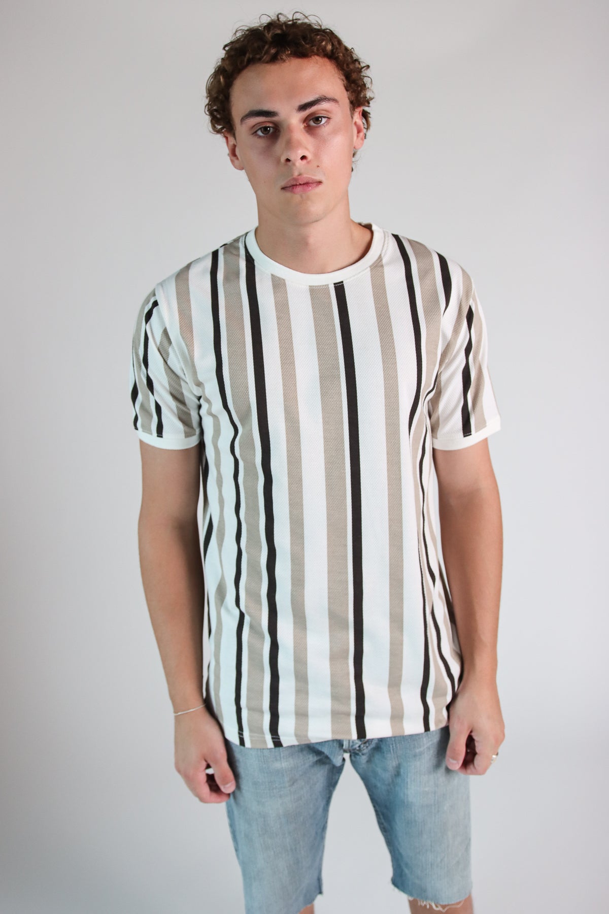 Vertical Striped Tee