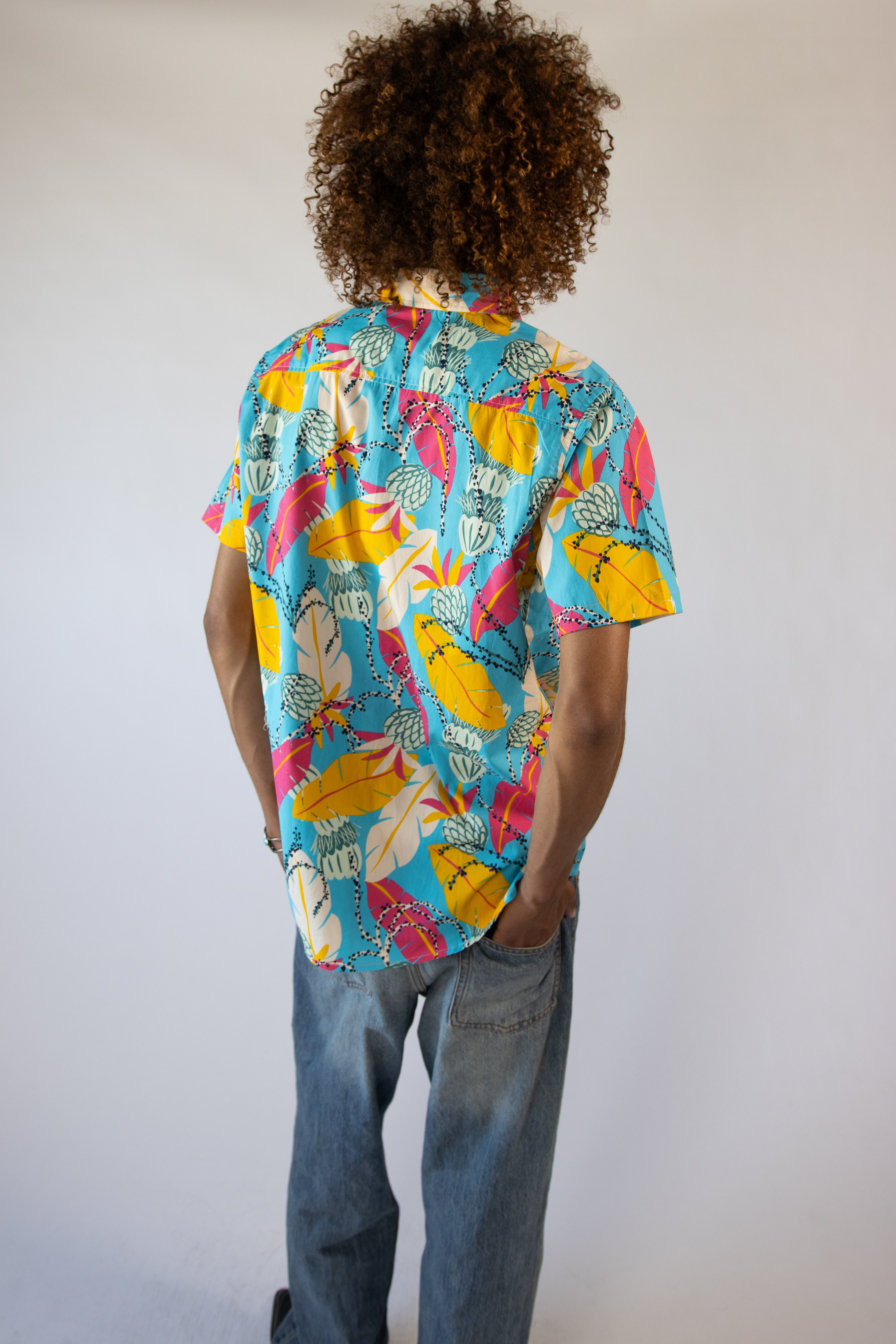 Vibrant Tropics Hawaiian Shirt