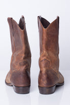 Leather Zodiac Vintage Cowboy Boots (7.5M)