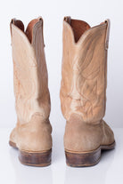 Tan Leather Vintage Cowboy Boots (12D)