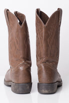 Brown Justin Vintage Cowboy Boots (7D)