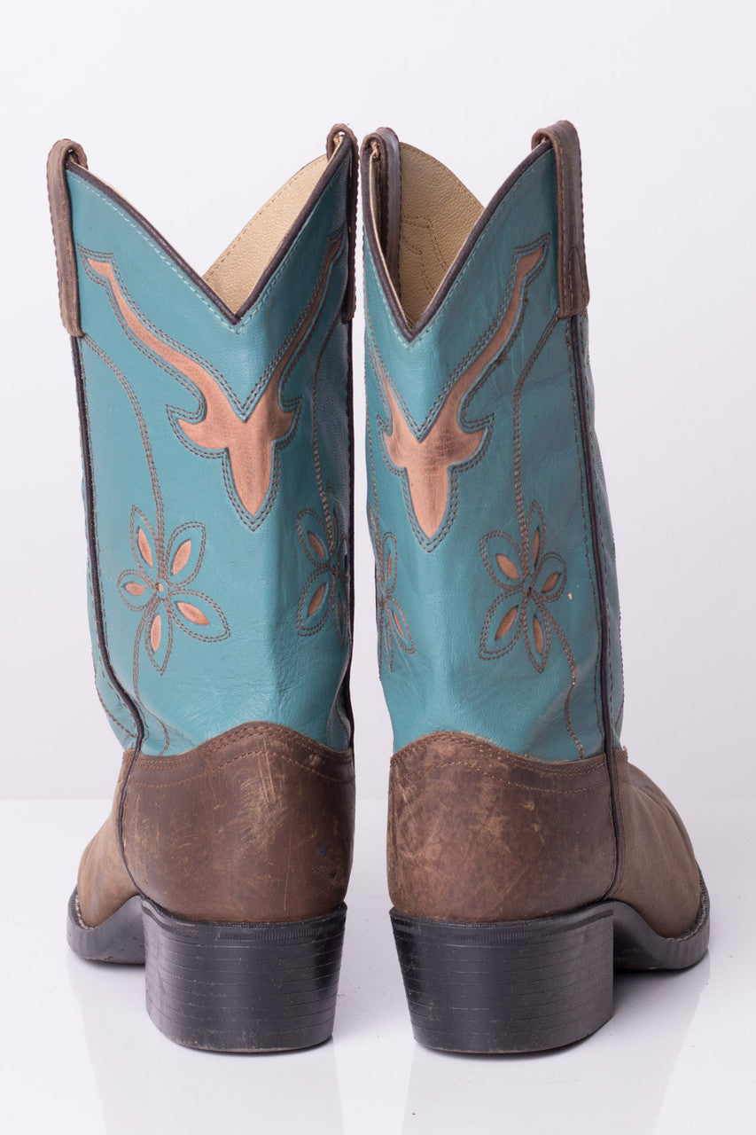 Vintage Smoky Mountain Cowboy Boots (4.5D)