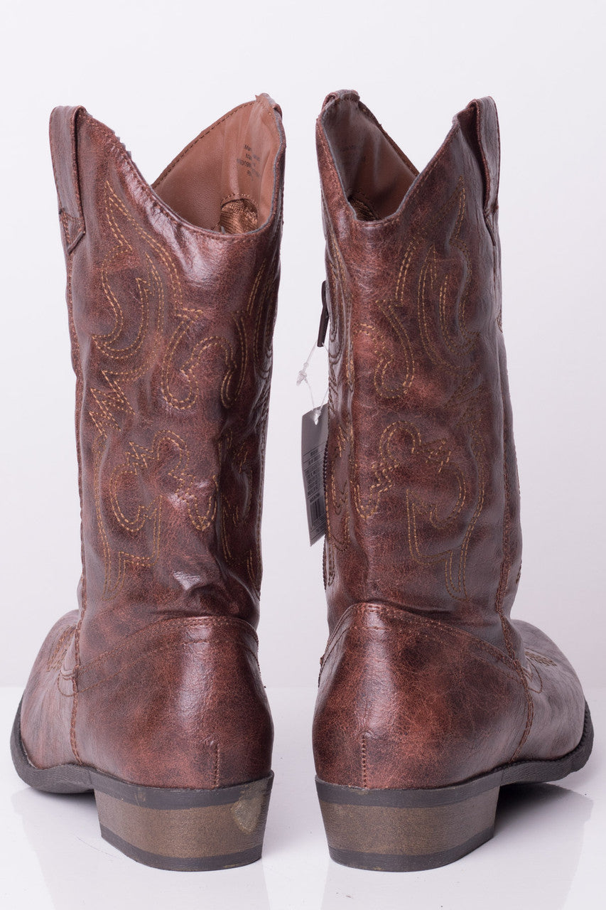 Vegan Cherokee Cowboy Boots (6)