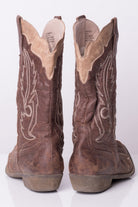Vegan Embroidered Cowboy Boots (9.5M)