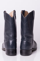 Deep Blue Justin Cowboy Boots (5.5B)