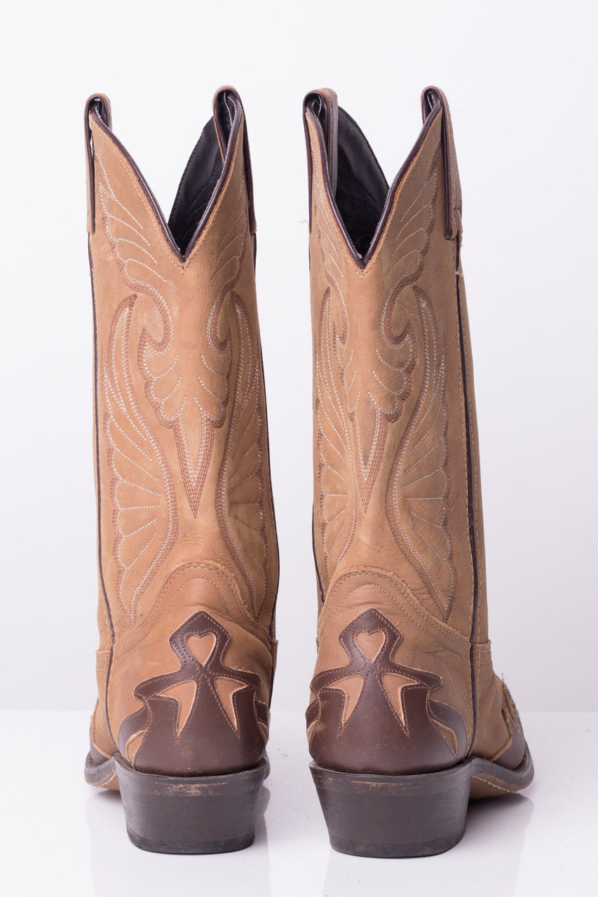 Laredo Embroidered Cowboy Boots (7.5M)