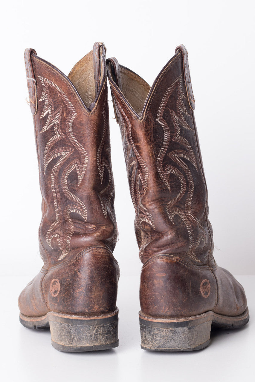 Double H Vintage Cowboy Boots (8EEE)