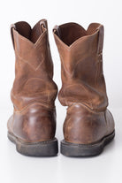 Brown Leather Pecos Cowboy Boots (10EE)