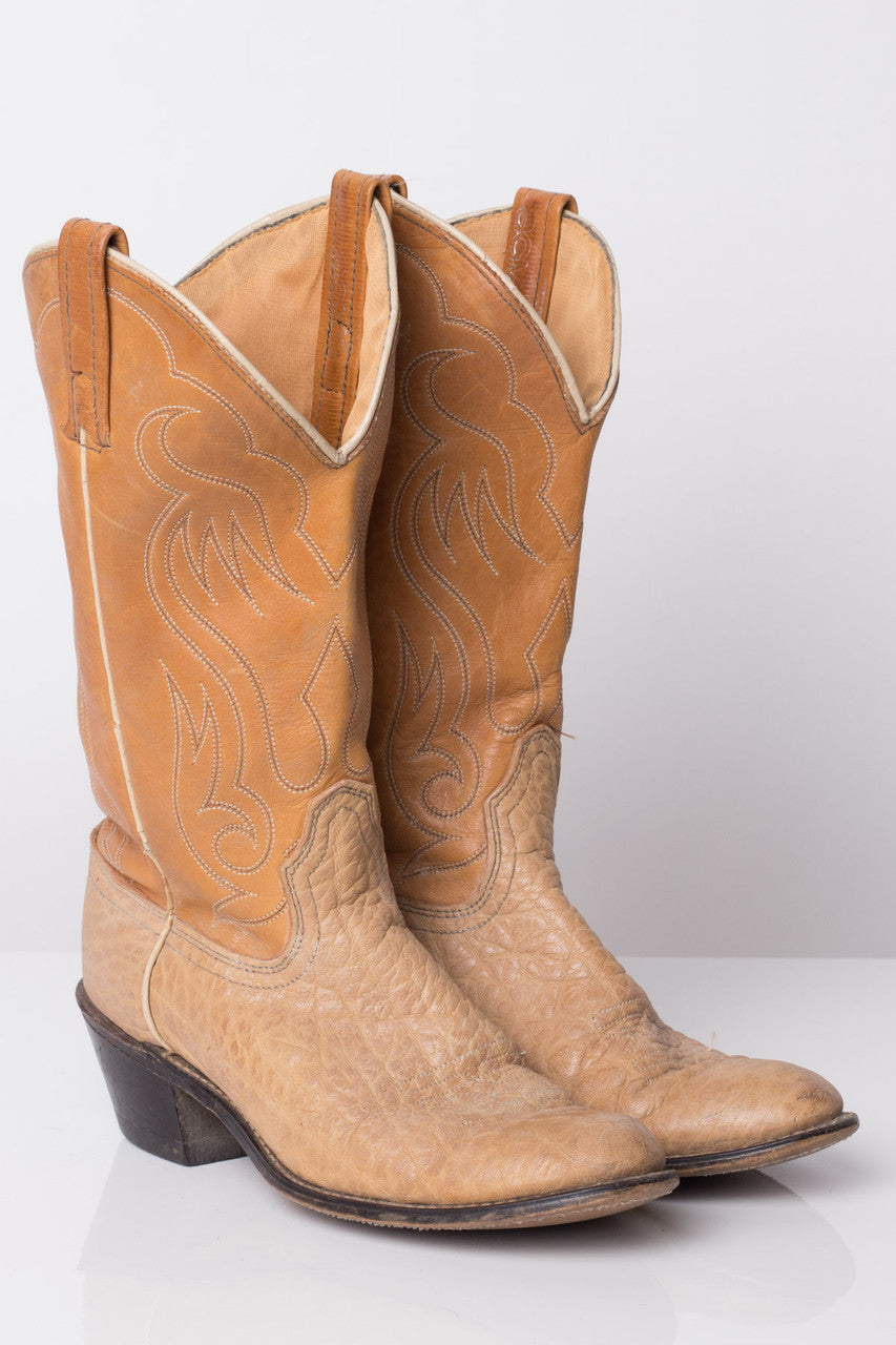 Acme Vintage Cowboy Boots (7 C)