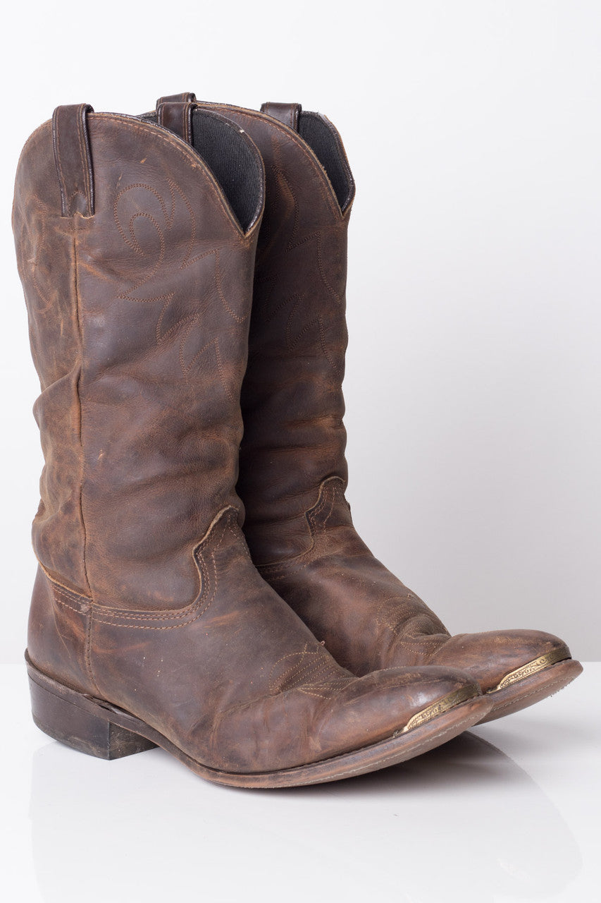 Brown Durango Vintage Cowboy Boots (13D)