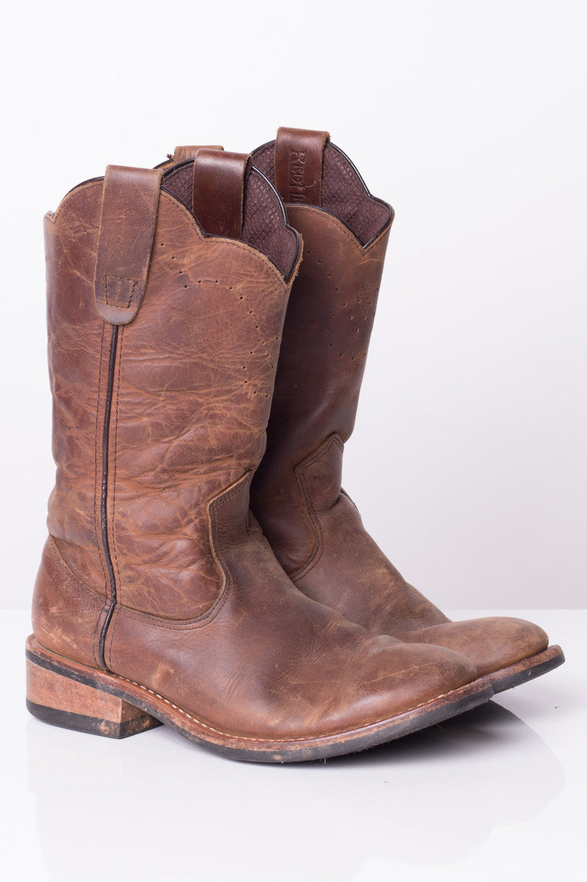 Red Head Cowboy Boots (6.5M)