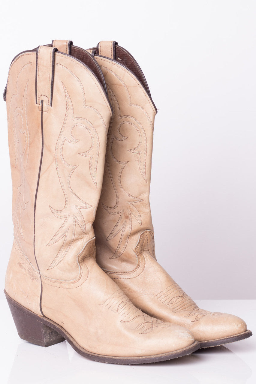 Kenny Rogers Vintage Cowboy Boots (9.5M)