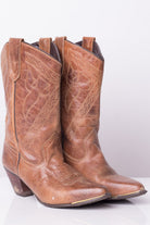 Brown Vintage Cowboy Boots (9)