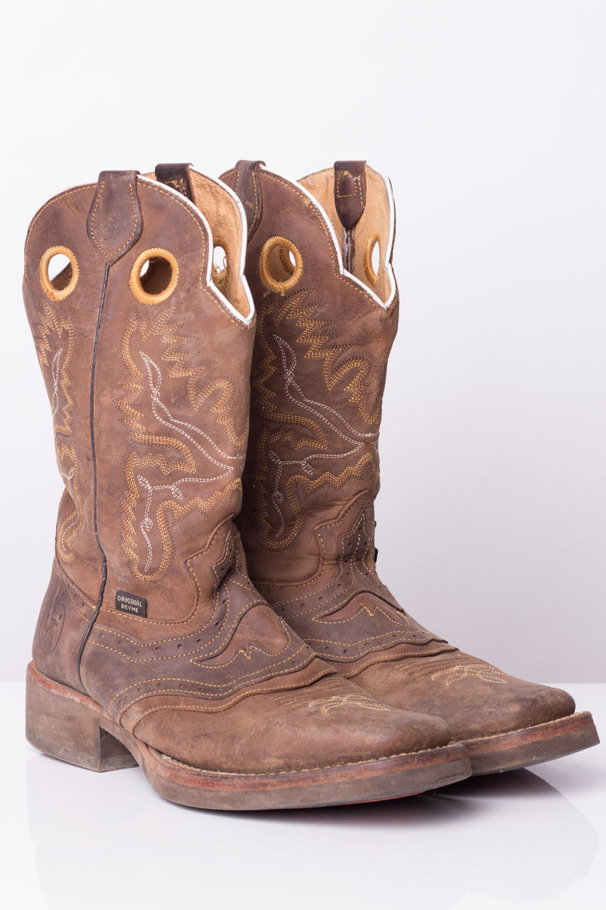 Reyme Vintage Cowboy Boots (7.5I)