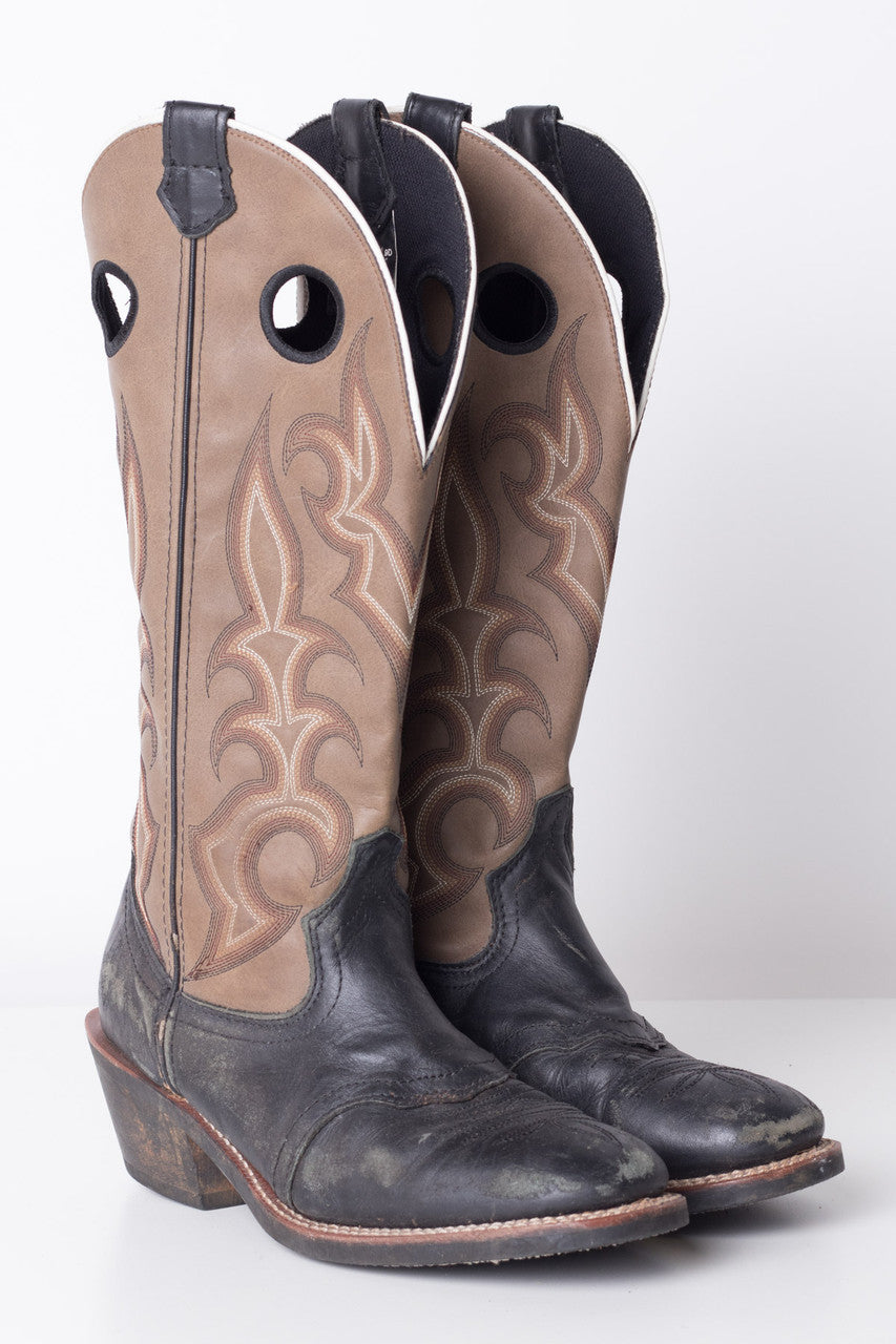 Two Toned Laredo Cowboy Boots (9D)