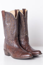 Faux Lizard Vintage Cowboy Boots (10.5D