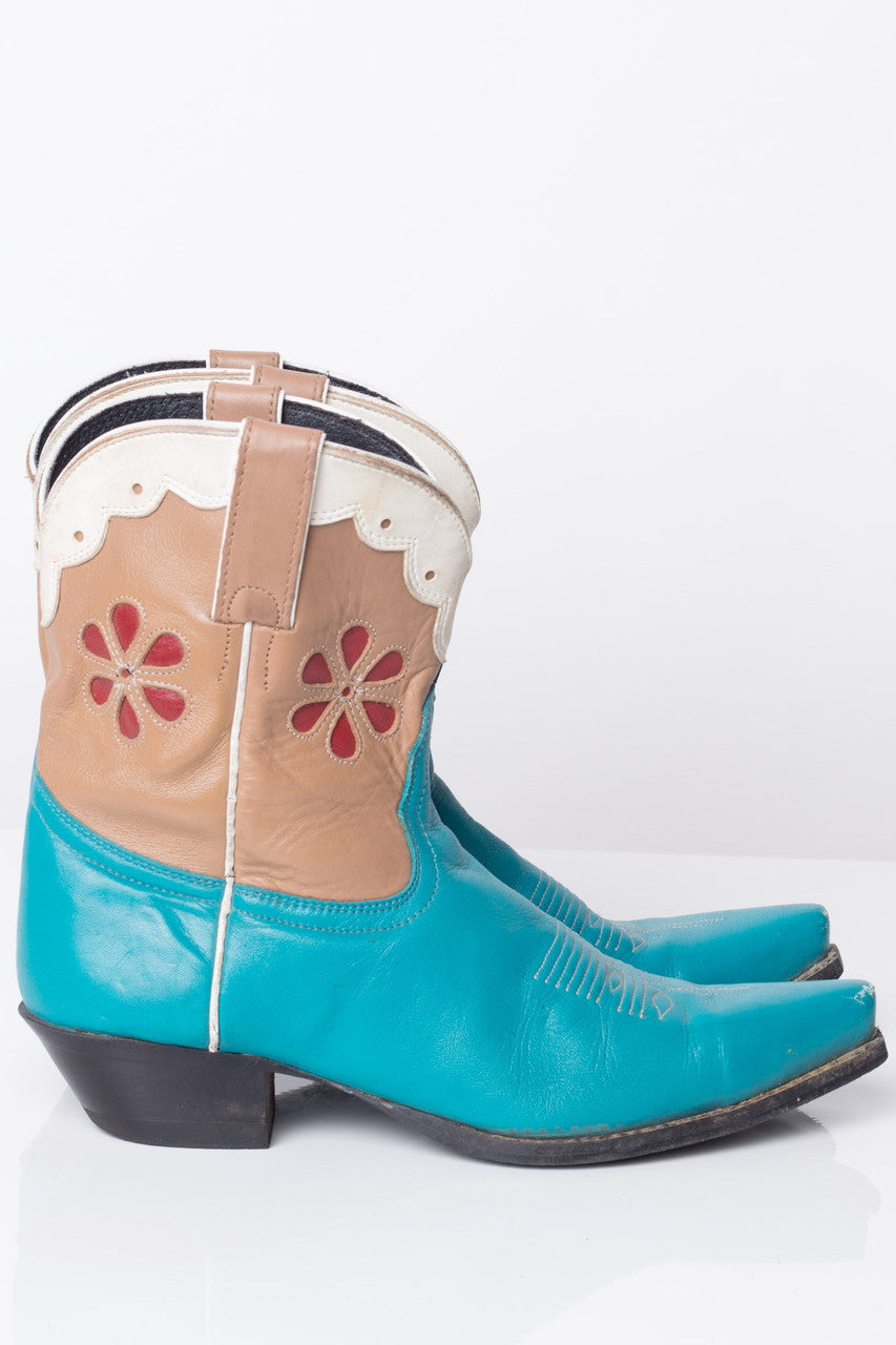 Vintage Tony Lama Cowboy Boots (7.5 B)