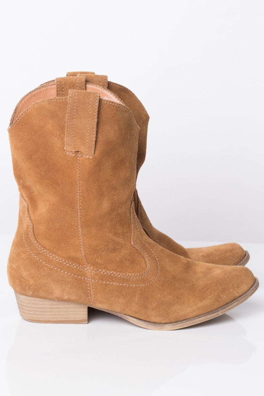 Yellow Suede Boots (7)