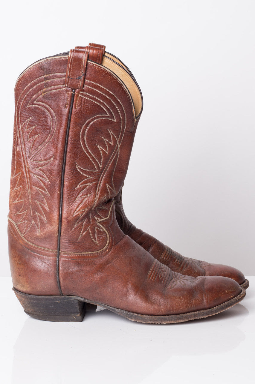 Tony Lama Vintage Cowboy Boots (13D)