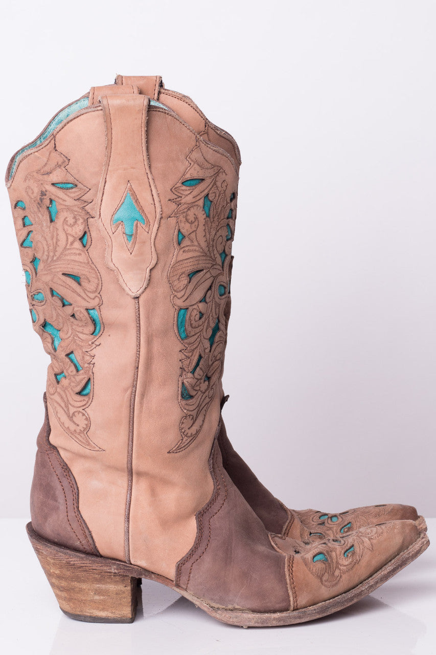 Corral Vintage Cowboy Boots (8M)