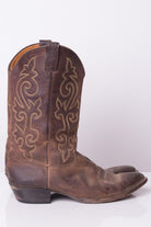Embroidered Justin Cowboy Boots (13D)