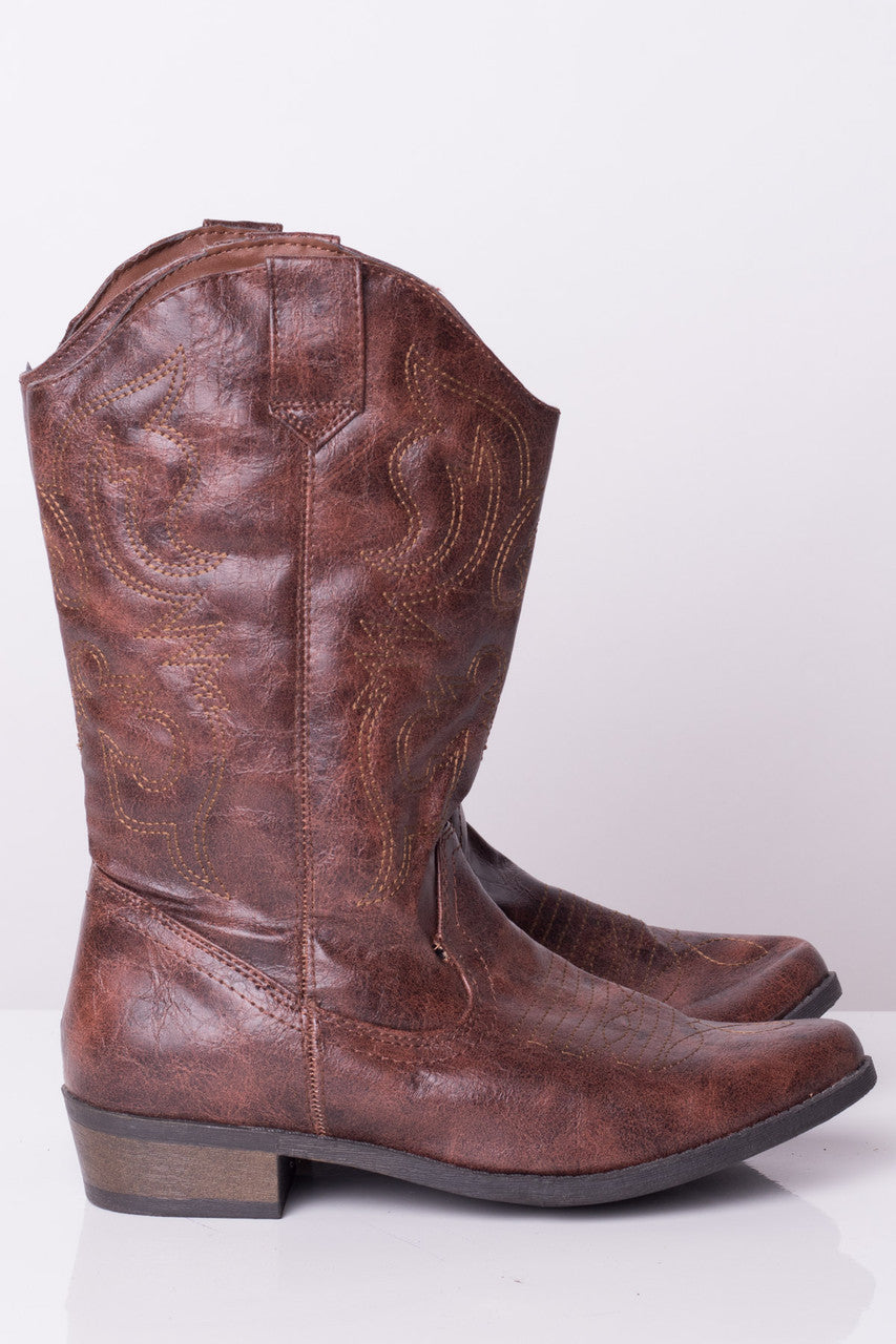Vegan Cherokee Cowboy Boots (6)