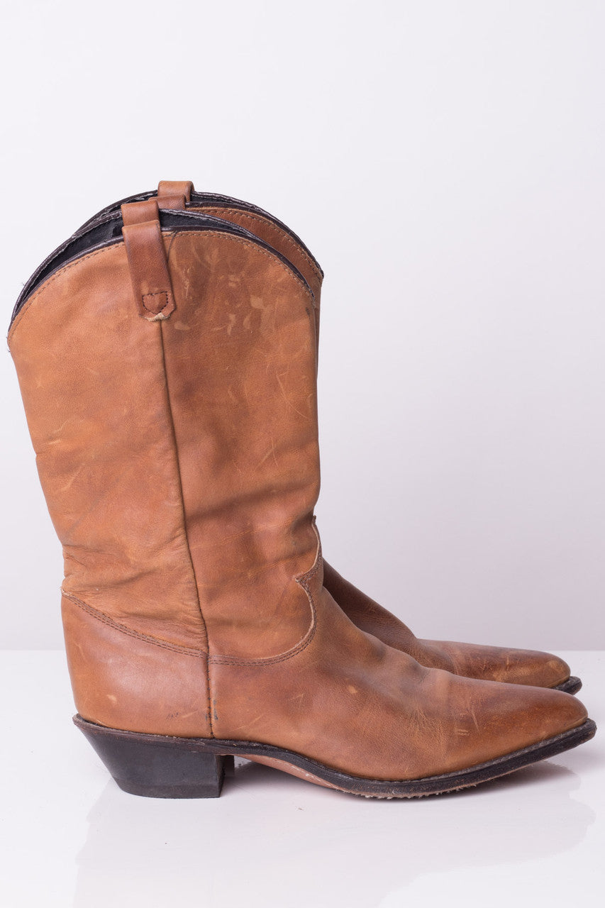 Brown Cowboy Boots (8M)
