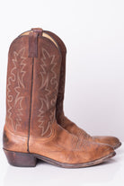Dan Post Brown Leather Cowboy Boots (9.5D)