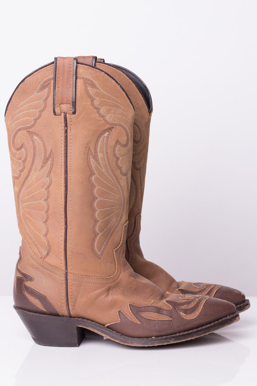 Laredo Embroidered Cowboy Boots (7.5M)