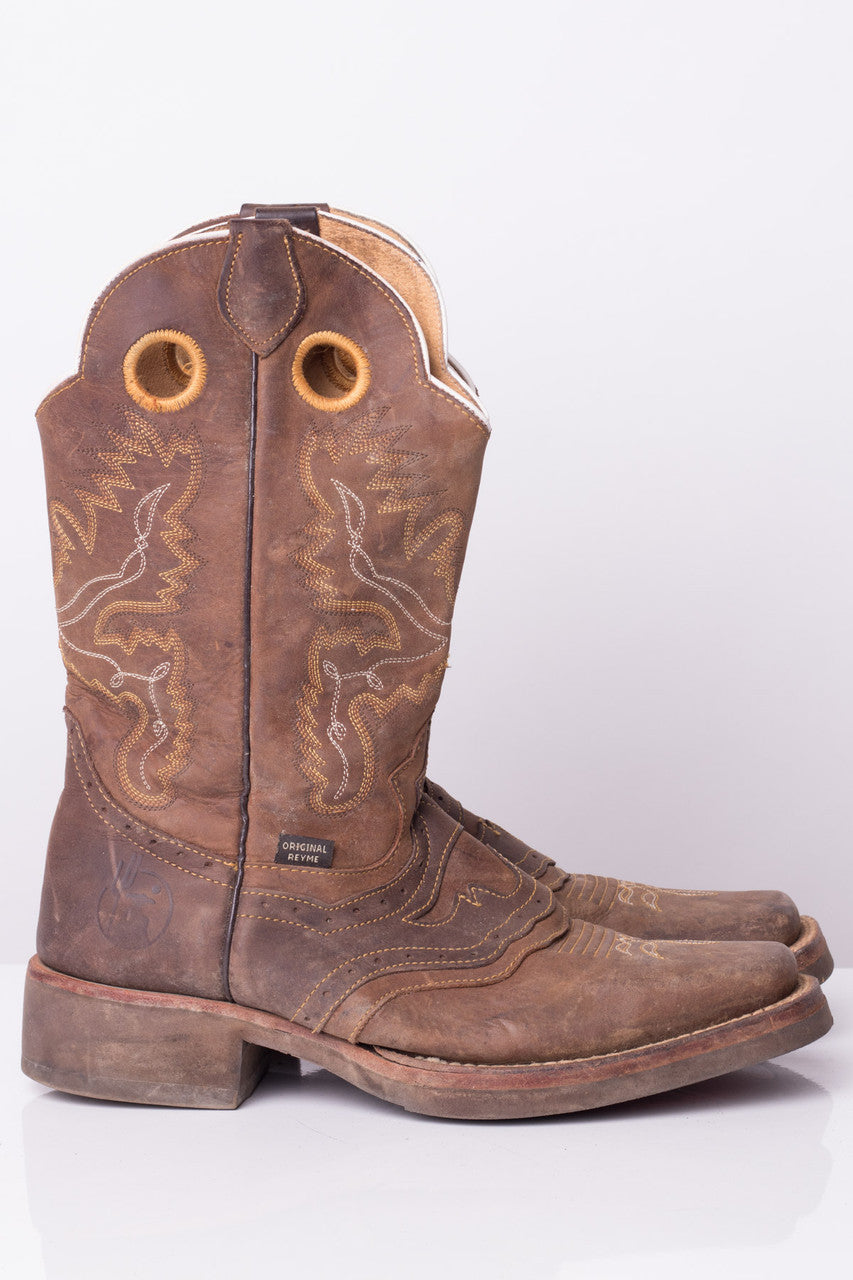 Reyme Vintage Cowboy Boots (7.5I)