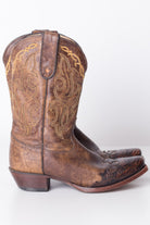 Detailed Tony Lama Vintage Cowboy Boots (7.5B)