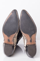 Snakeskin Vintage Cowboy Boots (8 M)