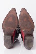Red & White Vintage Cowboy Boots (6 M)
