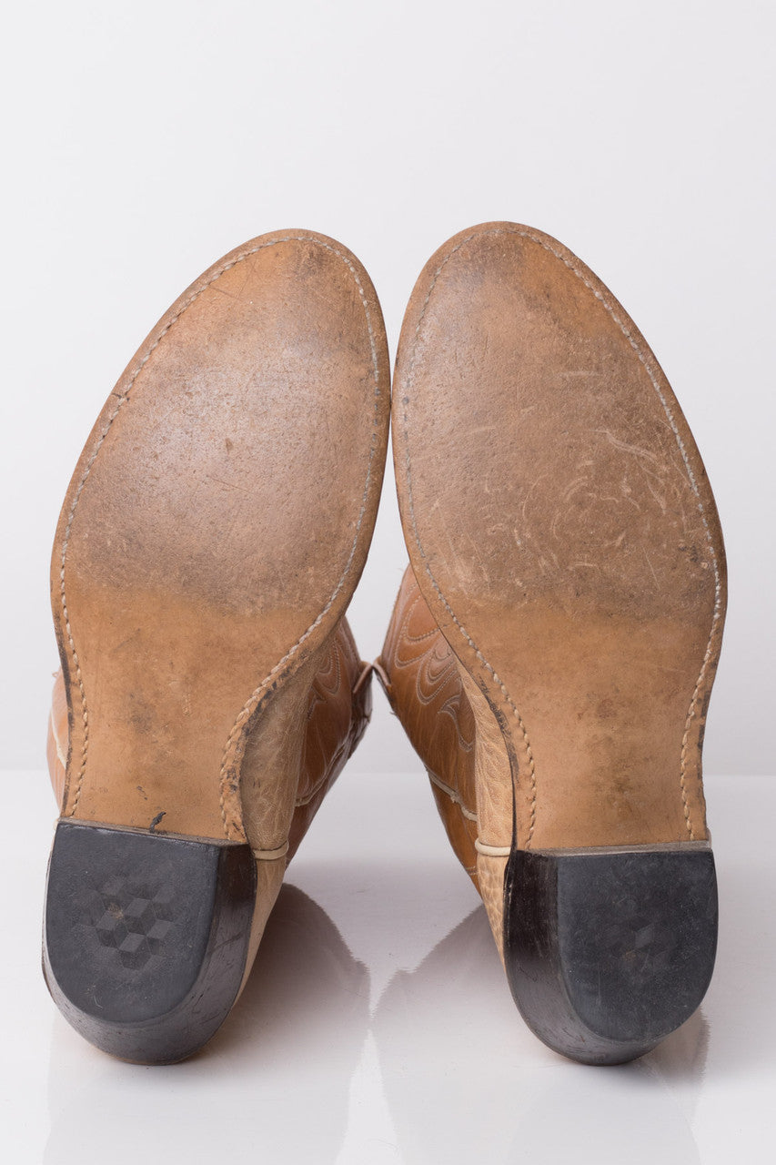 Acme Vintage Cowboy Boots (7 C)