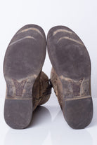 Brown Leather Ariat Vintage Cowboy Boots (10.5 EE)