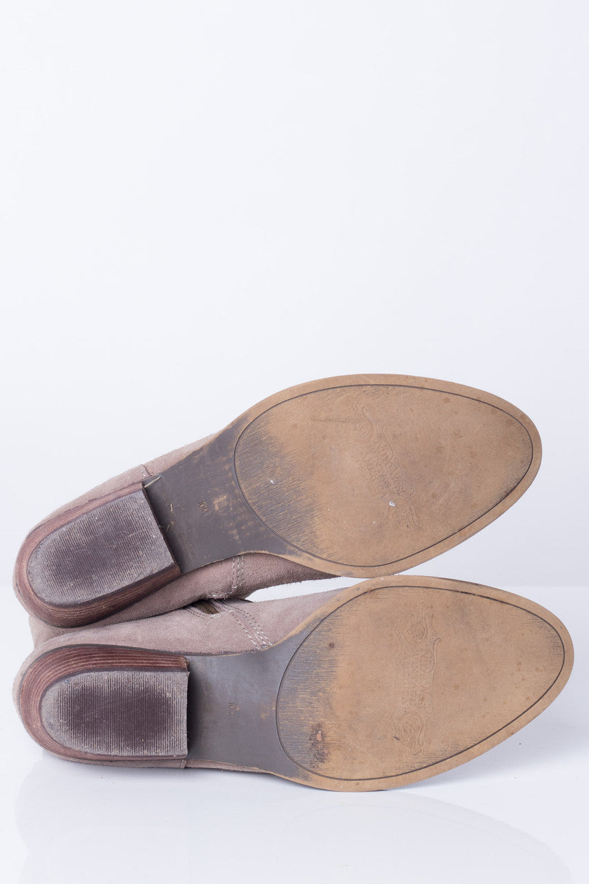 Grey Suede Chelsea Boots (10M)