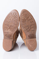 Brown Suede Vintage Cowboy Boots (9)