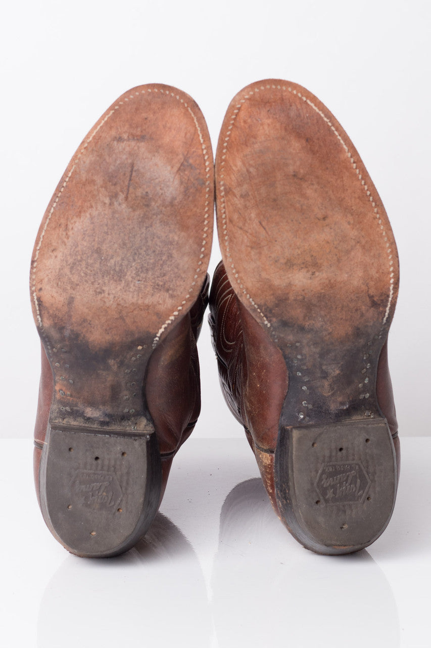 Tony Lama Vintage Cowboy Boots (13D)