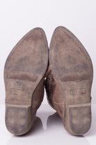 Vegan Embroidered Cowboy Boots (9.5M)