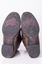 Round Toe Ariat Cowboy Boots (8.5D)