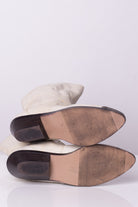 Vegan White Cowboy Boots (7.5")